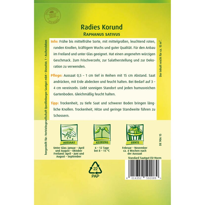 Radies 'Korund'