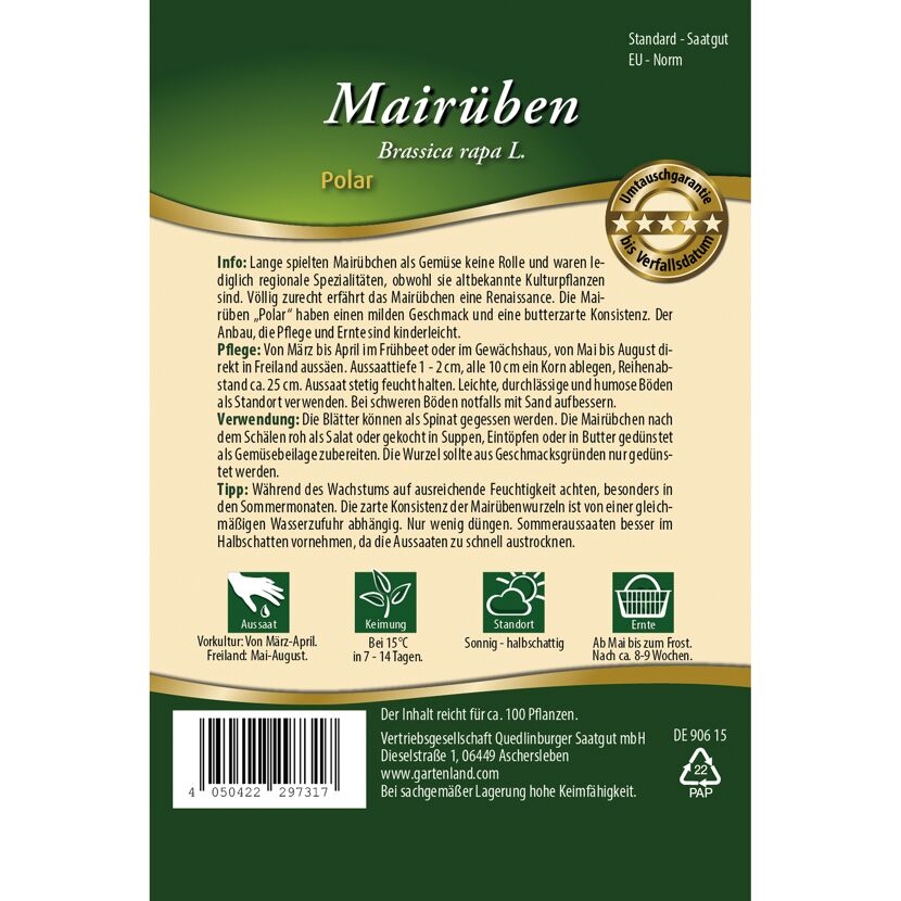 Mairüben 'Polar'