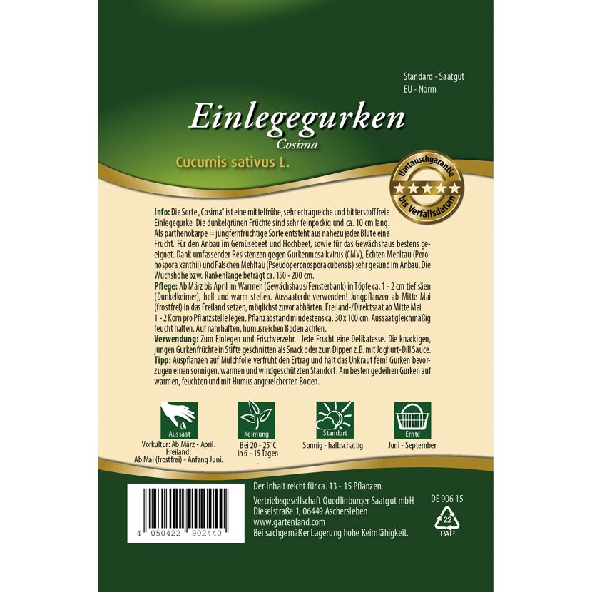 Einlegegurken 'Cosima'