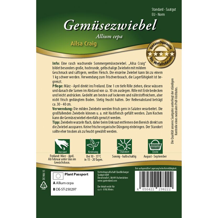 Gemüsezwiebel 'Ailsa Craig'