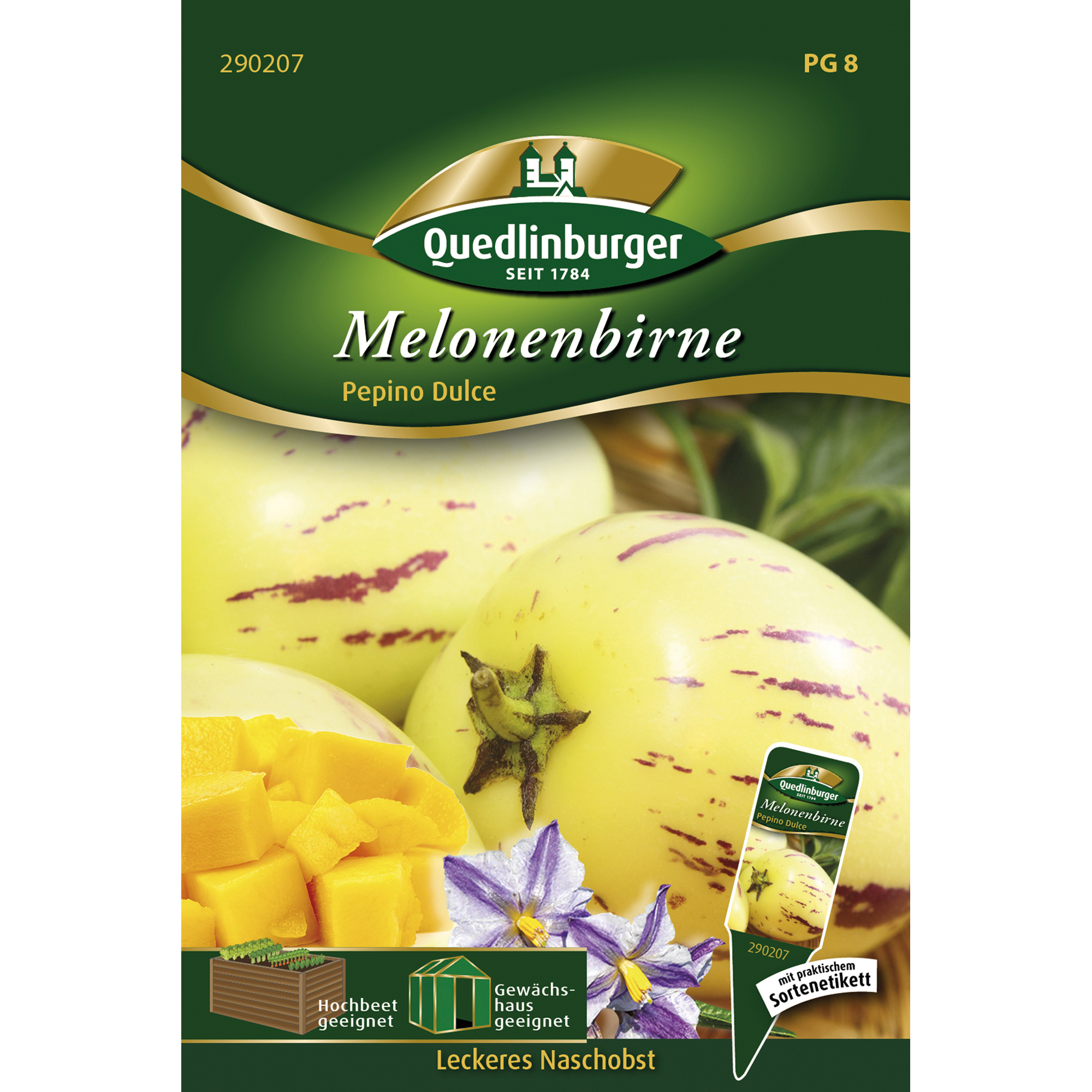 Melonenbirne 'Pepino Dulce'