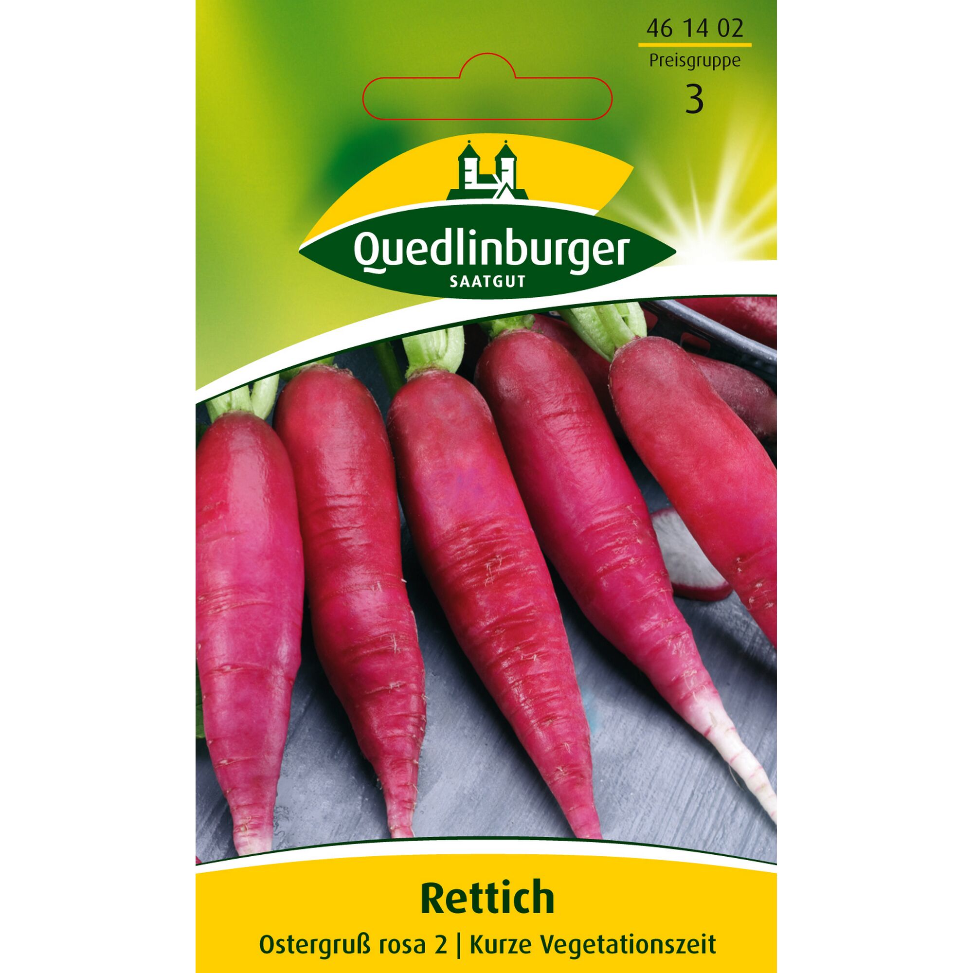 Rettich Ostergruß rosa 2