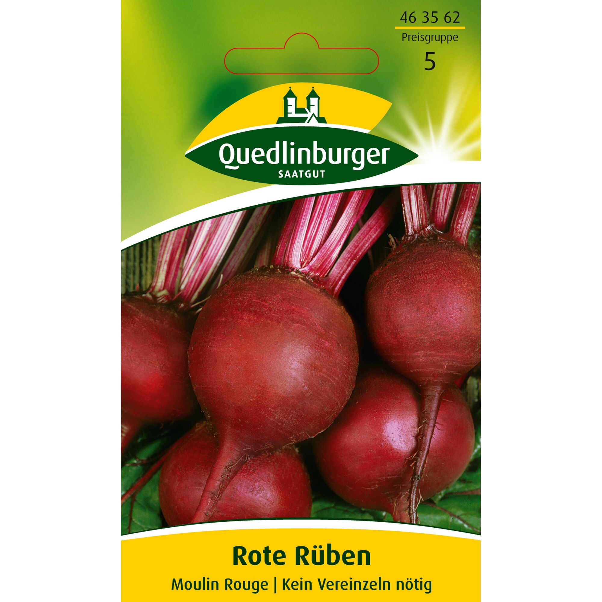 Rote Rüben Moulin Rouge Saatgut