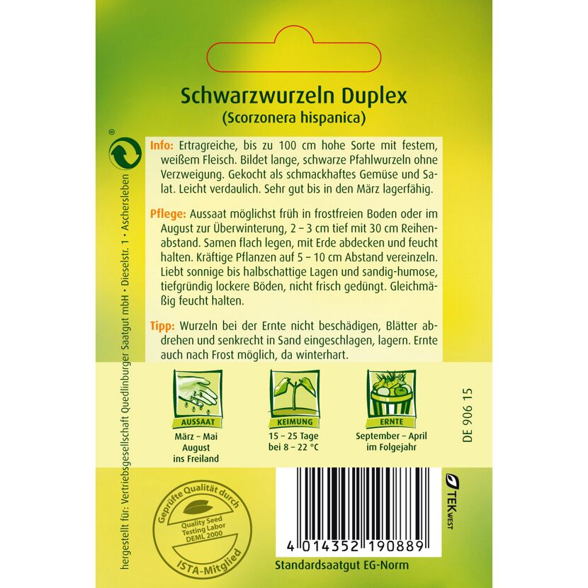 Schwarzwurzel Duplex Samen