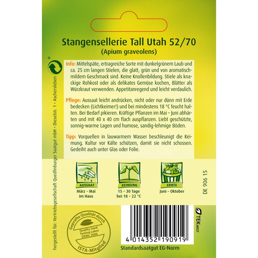 Stangensellerie Tall Utah 52/70