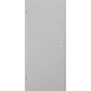 Innentür 'Modern M4' hellgrau 198,5 x 86 cm, Linksanschlag