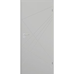 Innentür 'Modern M4' hellgrau 198,5 x 86 cm, Rechtsanschlag