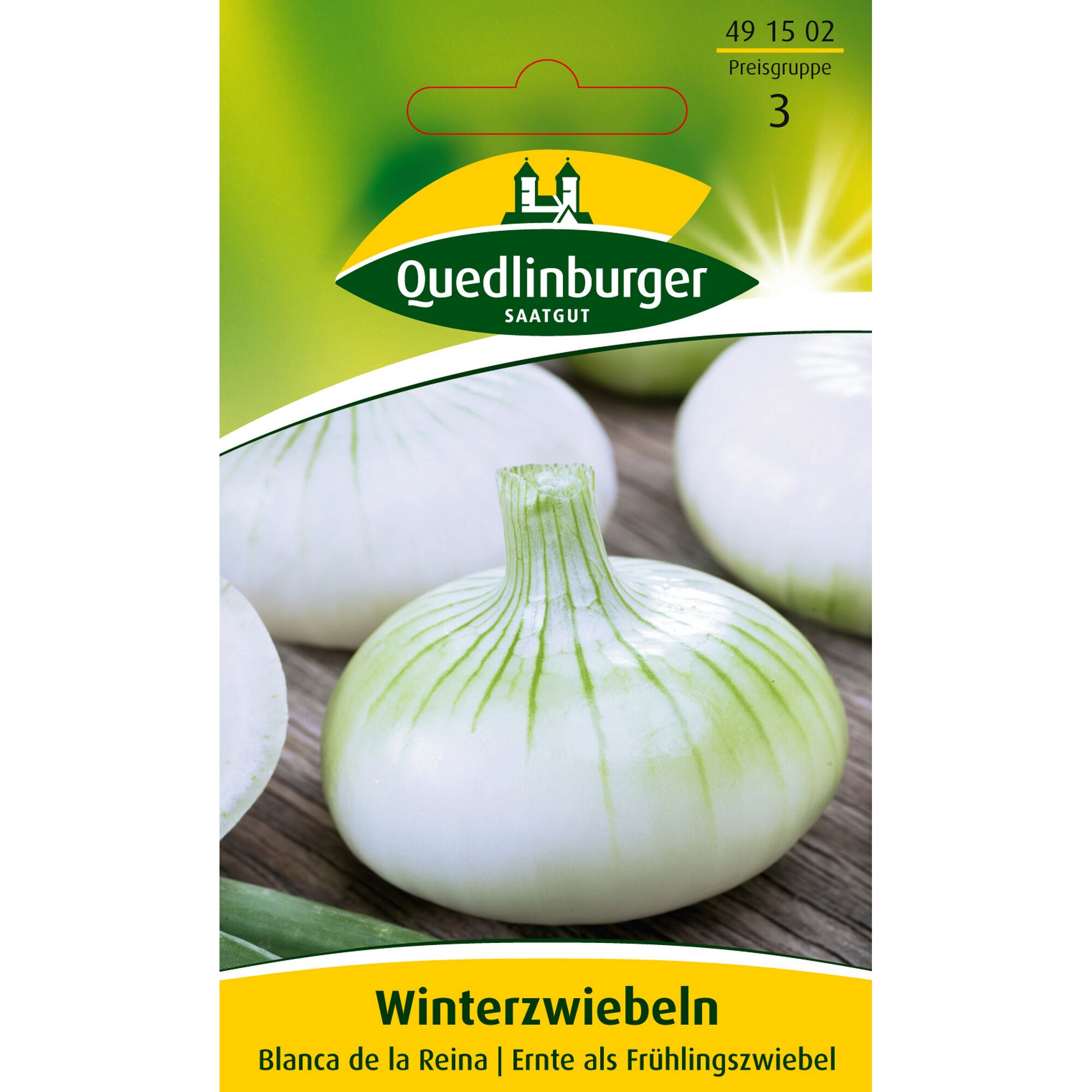 Quedlinburger Winterzwiebeln Blanca de la Reina