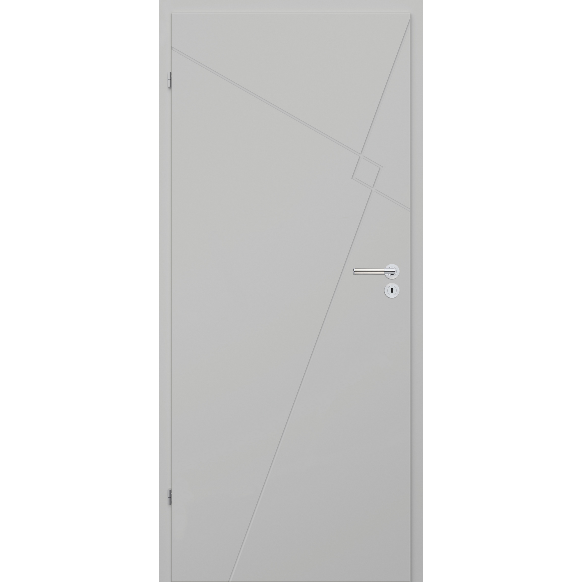 Innentür 'Modern M3 RS' hellgrau 198,5 x 86 cm, Linksanschlag