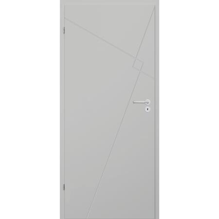 2. Bild von Innentür 'Modern M3 RS' hellgrau 198,5 x 86 cm, Linksanschlag