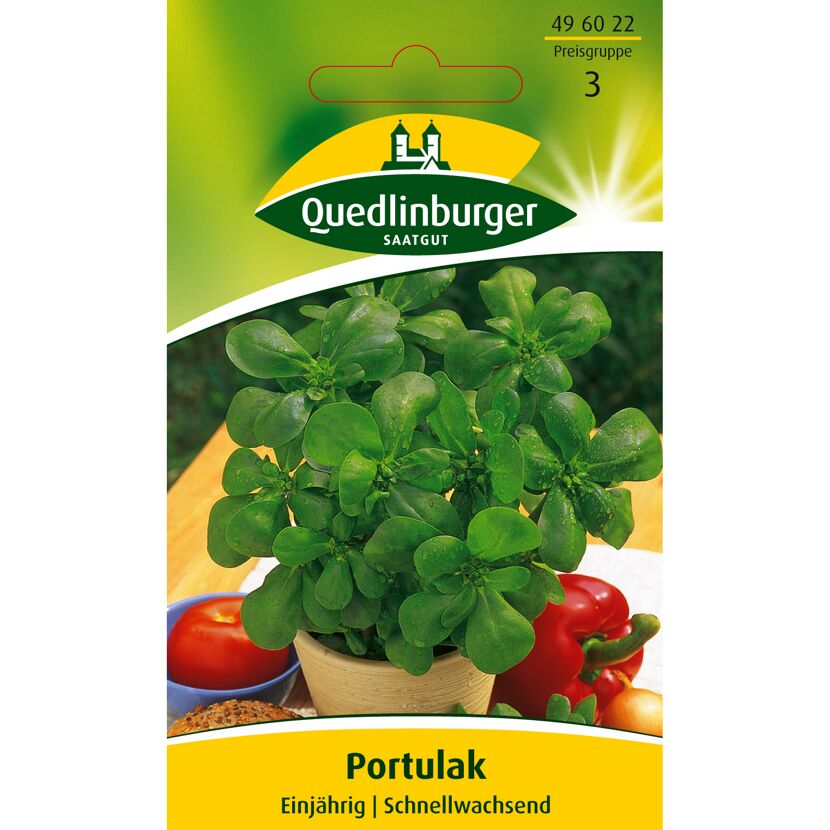 Portulak, einjährig, schnellwachsend, Quedlinburger Saatgut