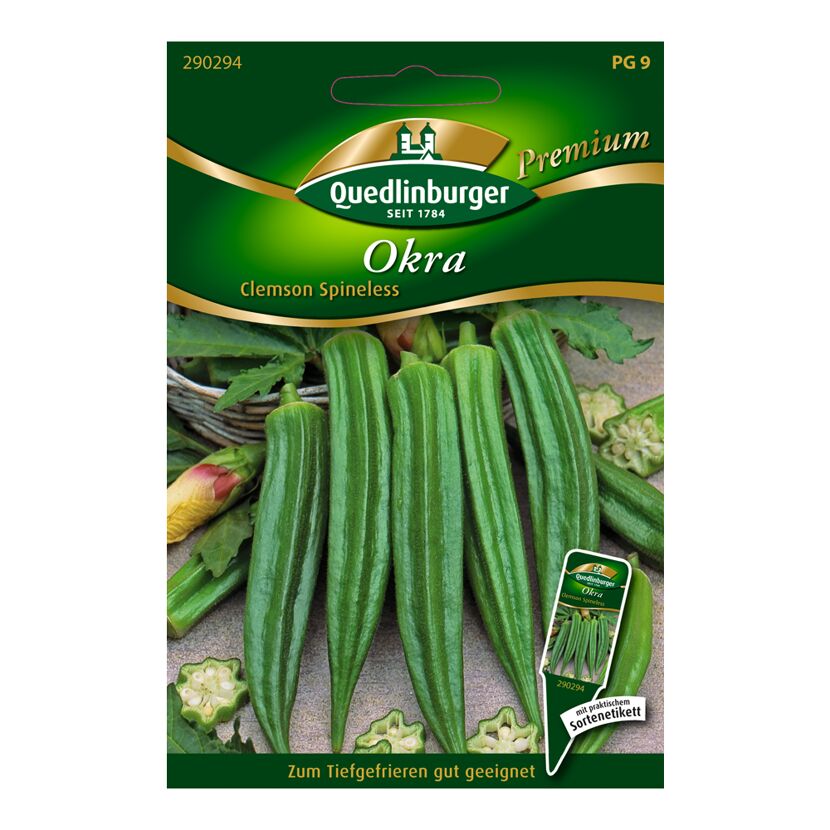 Okra "Clemson Spineless" 15 Stück