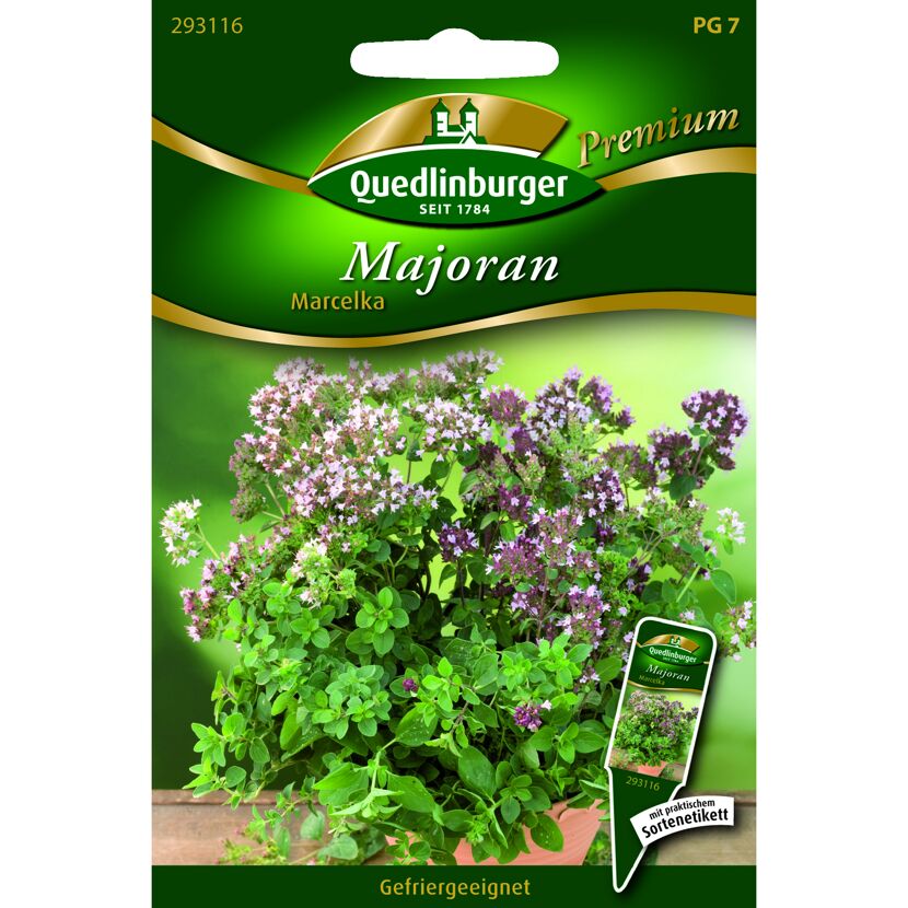 Majoran Marcelka, gefriergeeignet