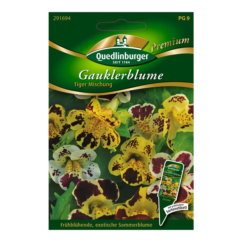 Gauklerblume "Tiger Mischung" 200 Stück