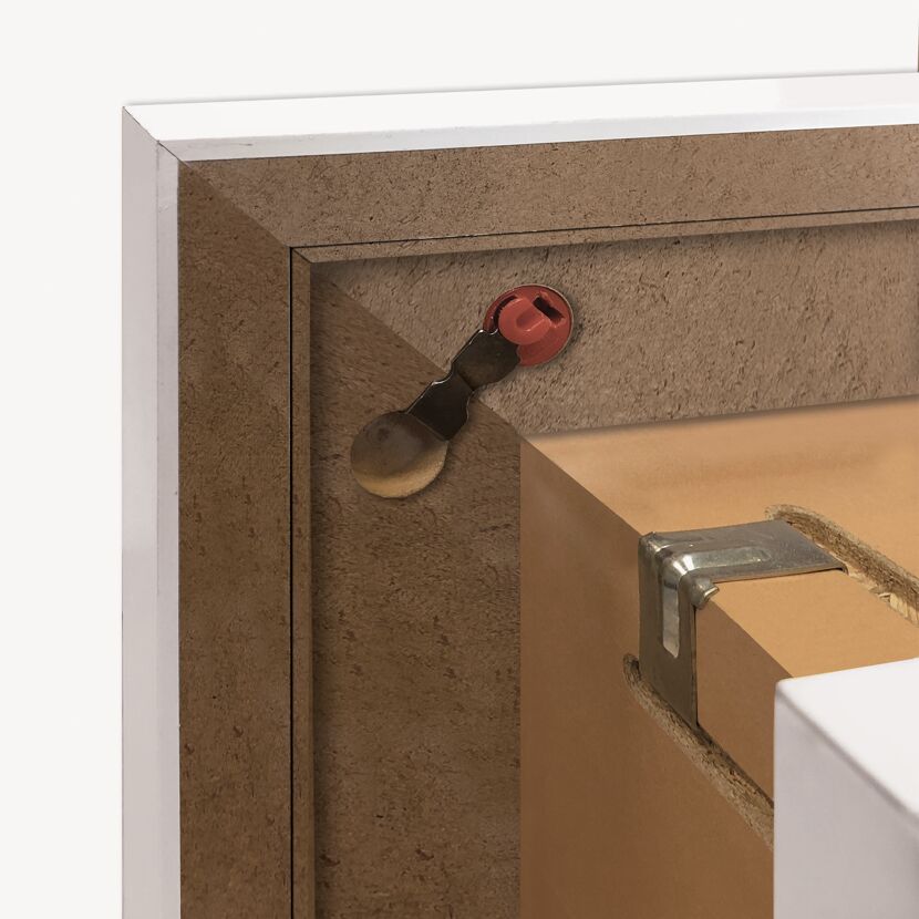 Zarge 'Klimaklasse' Kendal Eiche 198,5 x 98,5 x 28-30 cm Linksanschlag