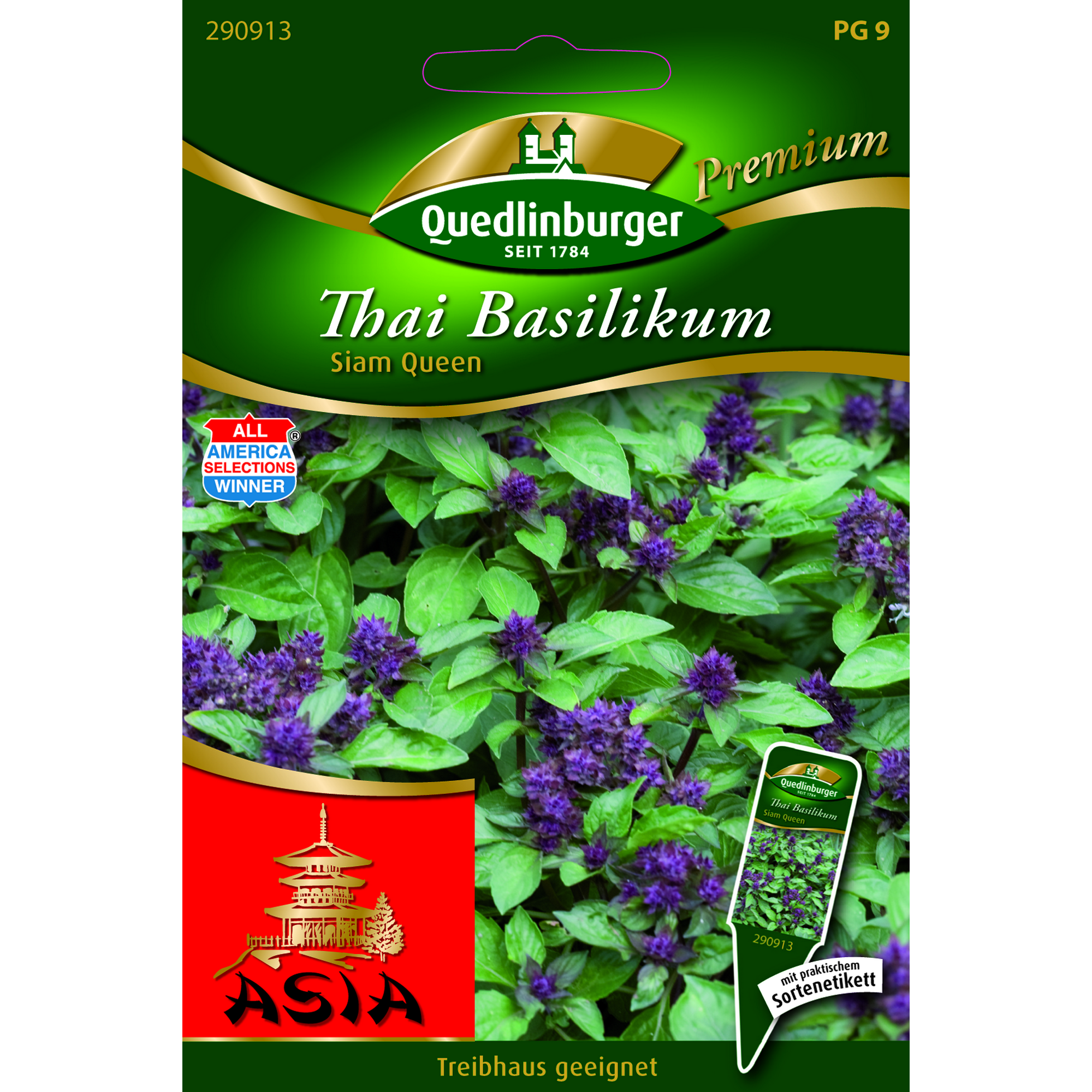Premium Thai-Basilikum 'Siam Queen' + product picture