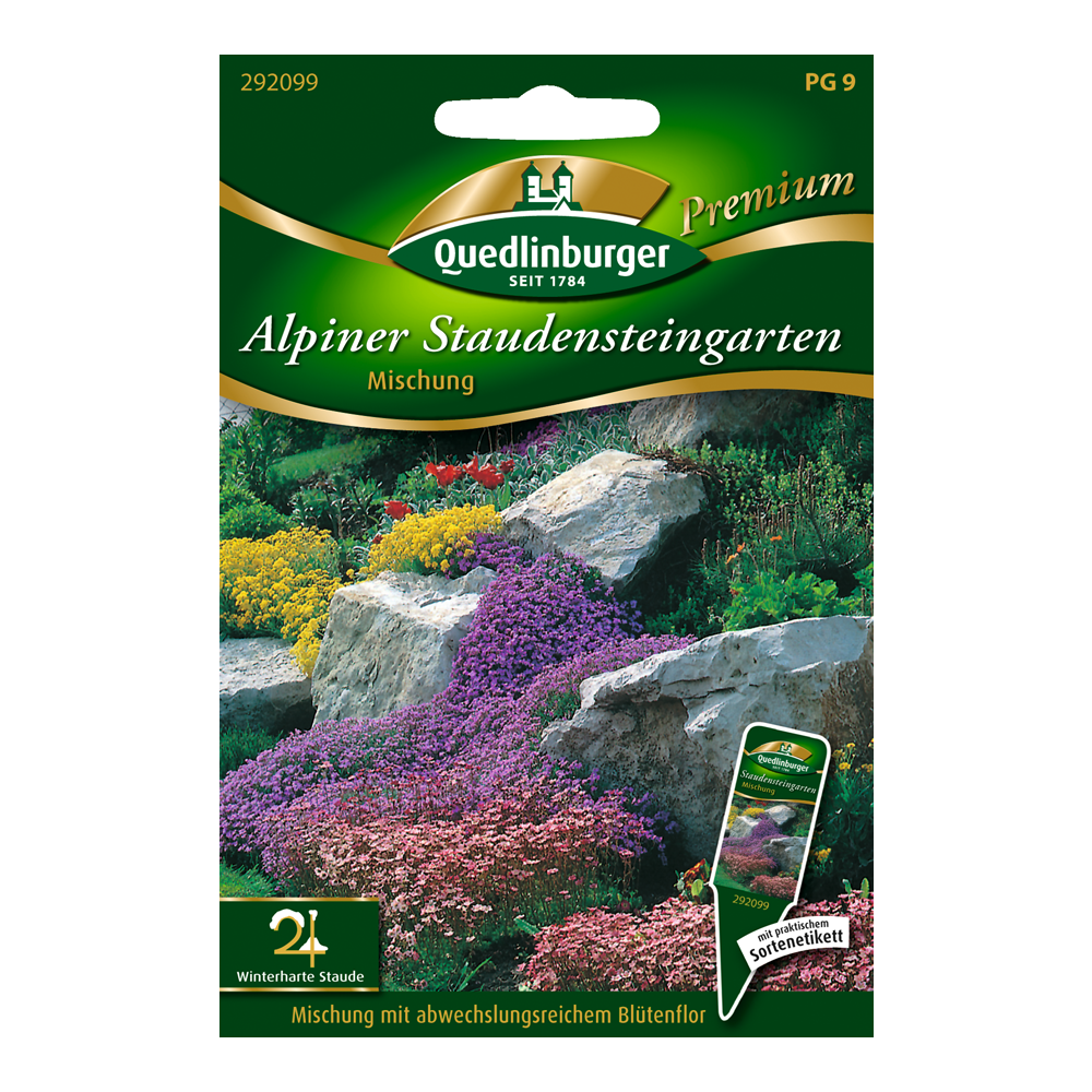 Blumenmischung "Alpiner Staudensteingarten" + product picture