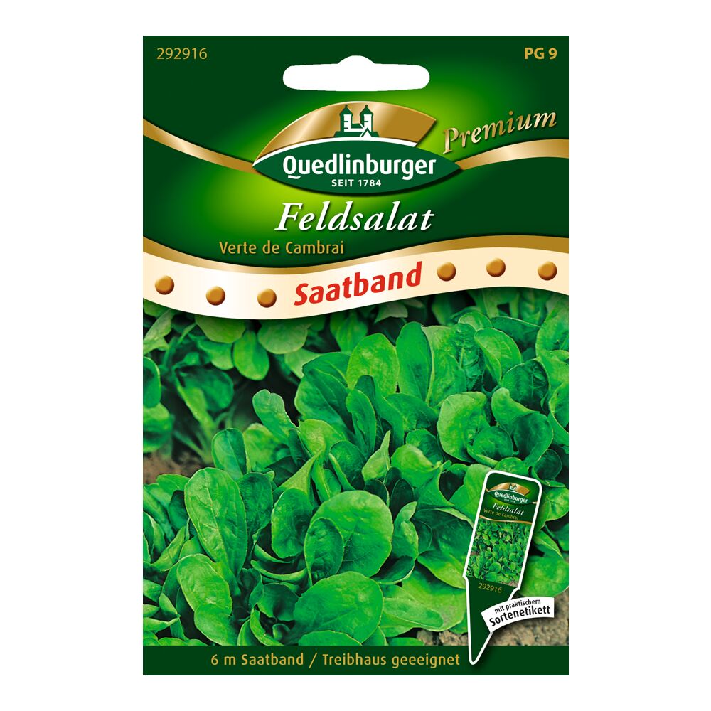 Quedlinburger Feldsalat Saatband
