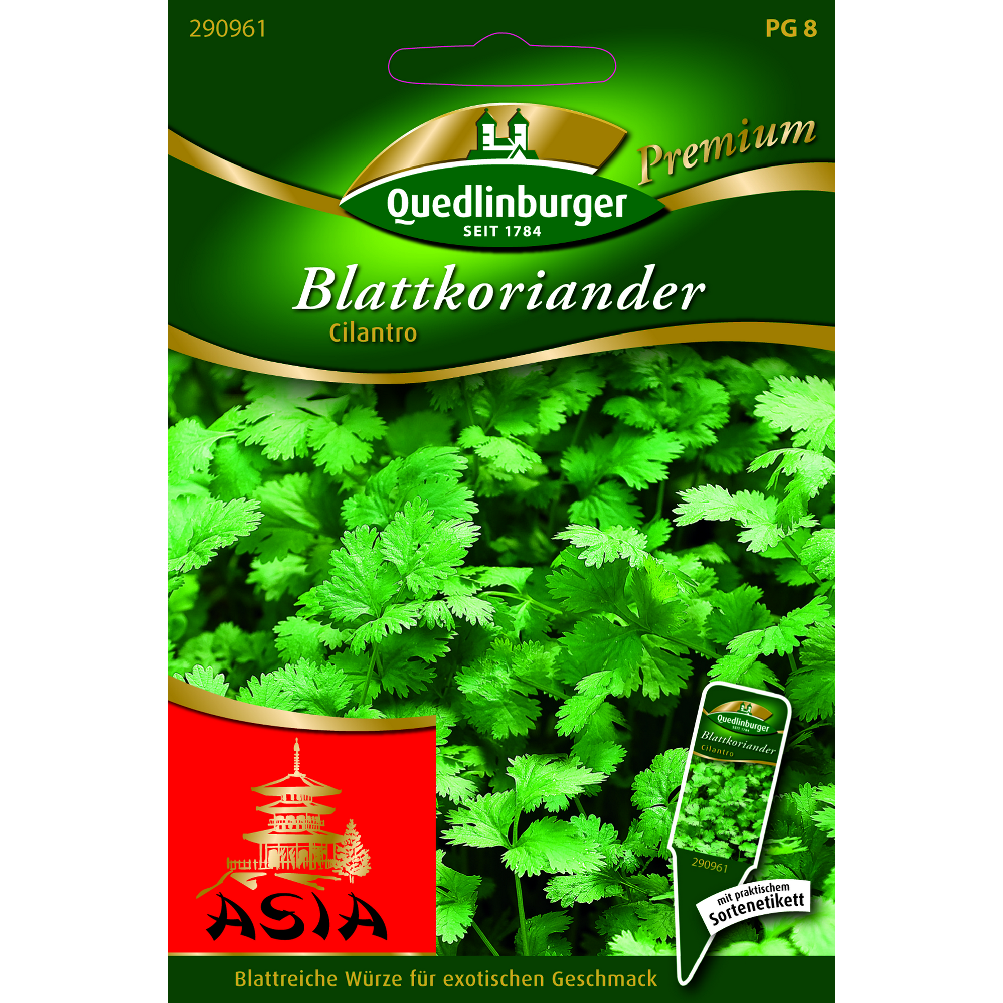 Premium Blattkoriander 'Cilantro' + product picture