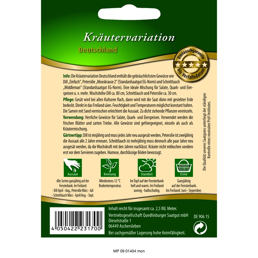 Premium Kräutervariation 'Deutschland'
