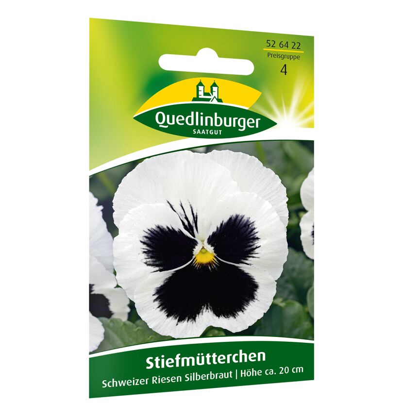 Samen für Stiefmütterchen Schweizer Riesen Silberbraut
