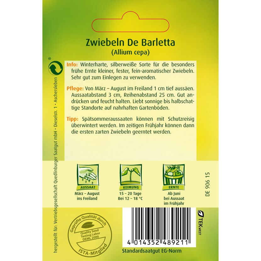 Zwiebelsamen De Barletta