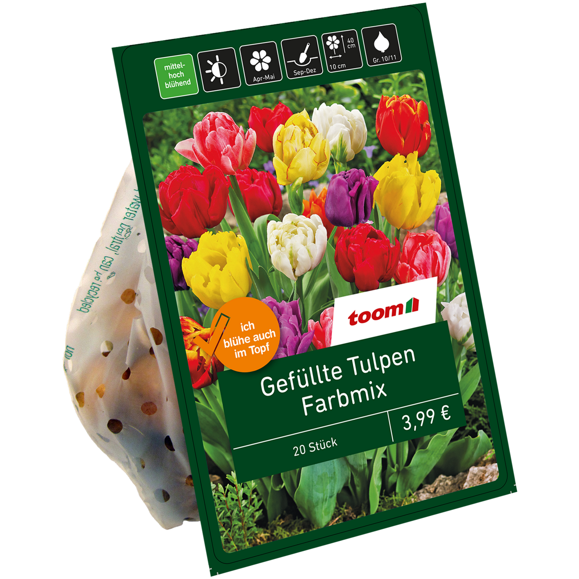 Gefüllte Tulpen 'Mix' 20 Zwiebeln + product picture