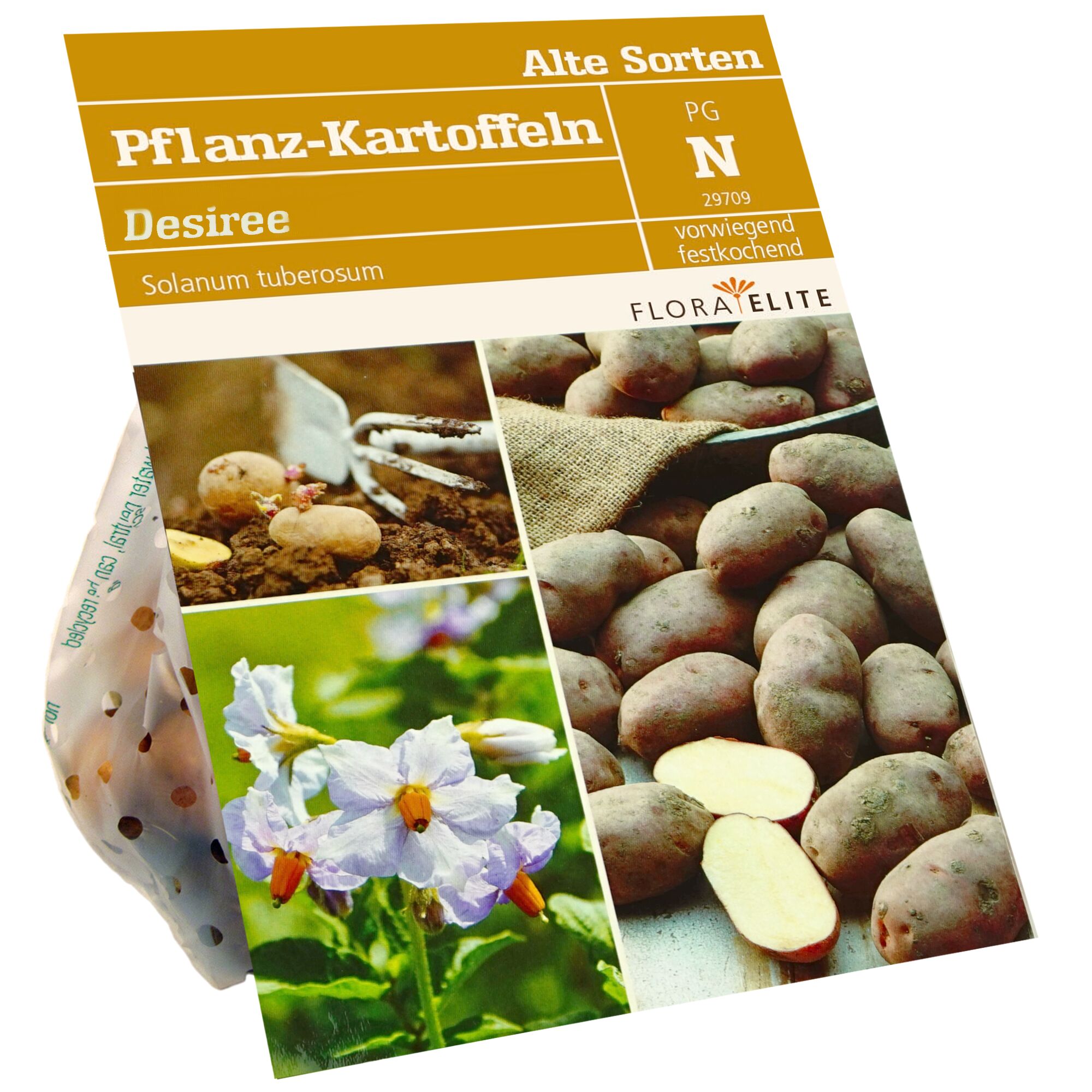 Pflanzkartoffeln Desiree, Sorte: vorwiegend festkochend