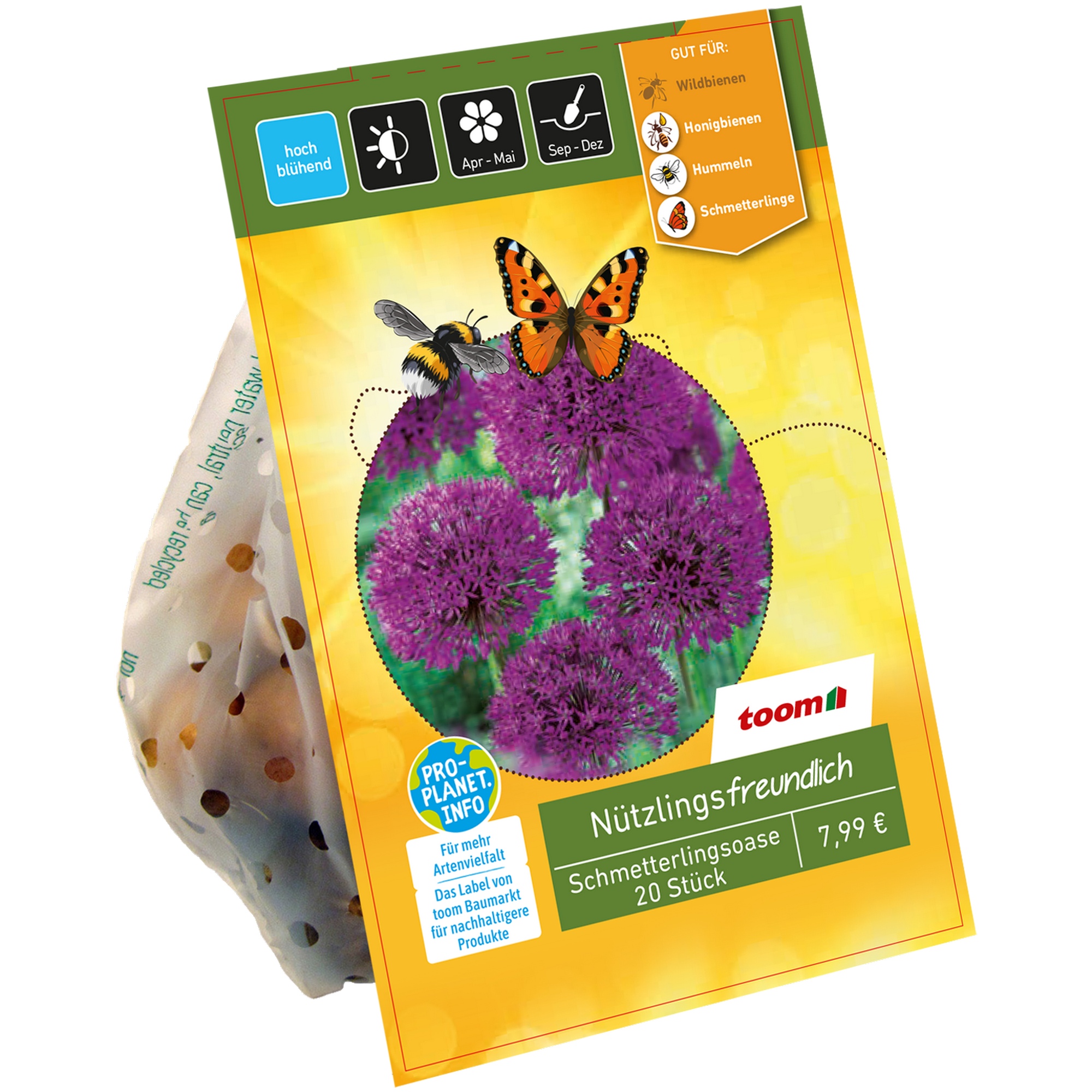 Zierlauch-Mix 'Schmetterlingsoase' violett 20 Zwiebeln + product picture