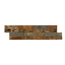 Verkleinertes Bild von Wandfliese 'Brickstone' Naturstein rot-braun 15 x 60 cm