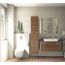 Wandfliese 'Leeds' Steingut hellgrau 30 x 90 cm