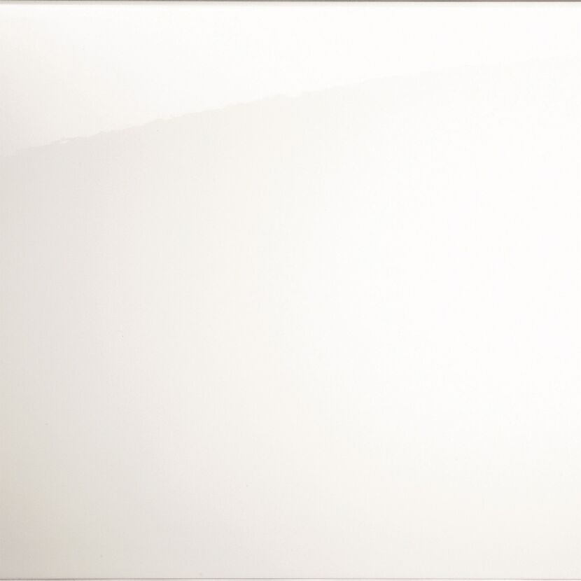 Weiße glänzende Wandfliese