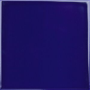 Wandfliese 'Jna' Steingut blau 14,8 x 14,8 cm