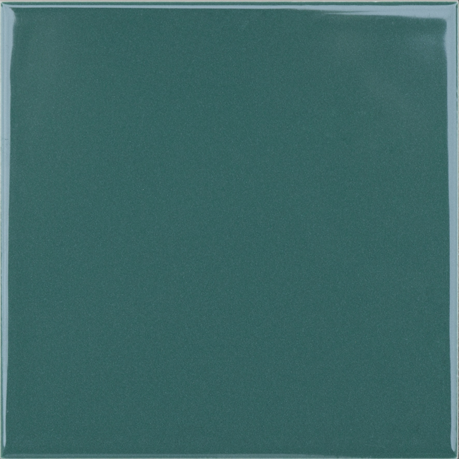 Bild von Wandfliese 'Jna' Steingut grün 14,8 x 14,8 cm