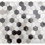 Verkleinertes Bild von Mosaikfliese 'Easyglue' selbstklebend Aluminium silberfarben 28 x 29 cm