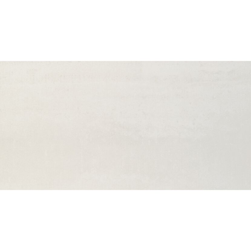 Wandfliese 'Massai' Steingut weiß 30 x 60 cm