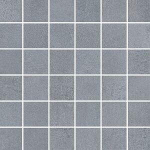Mosaikfliese 'Beton-X' grey 29,7 x 29,7 x 0,9 cm