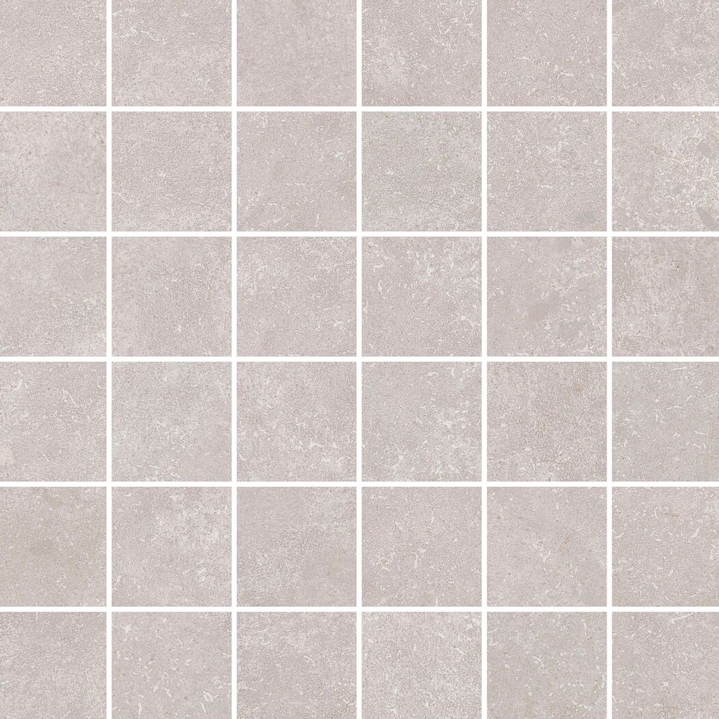 Mosaikfliese 'Stonelevel' greige 29,7 x 29,7 x 0,9 cm