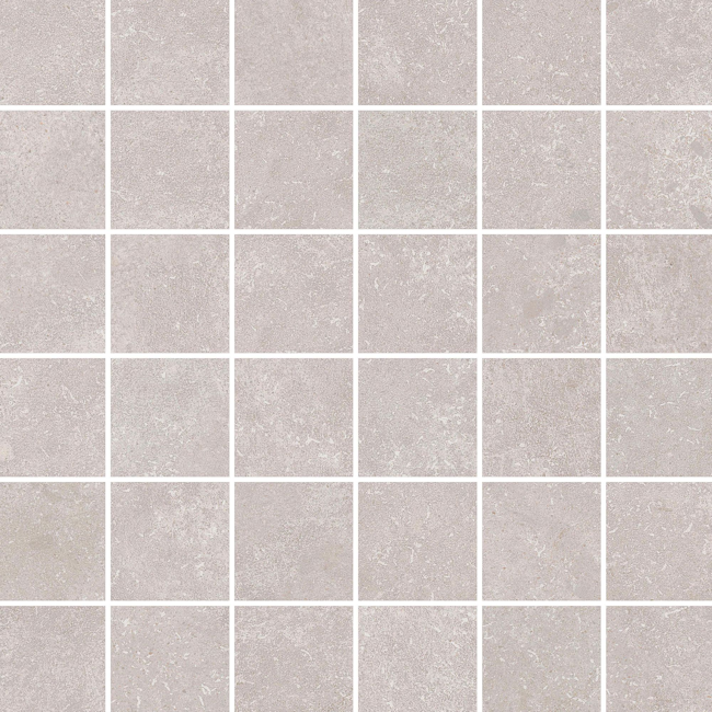 Bild von Mosaikfliese 'Stonelevel' greige 29,7 x 29,7 x 0,9 cm