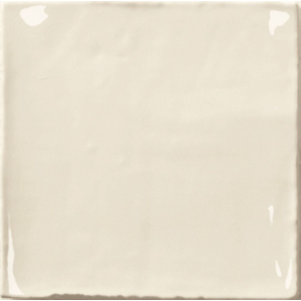 Beige Wandfliese glänzend