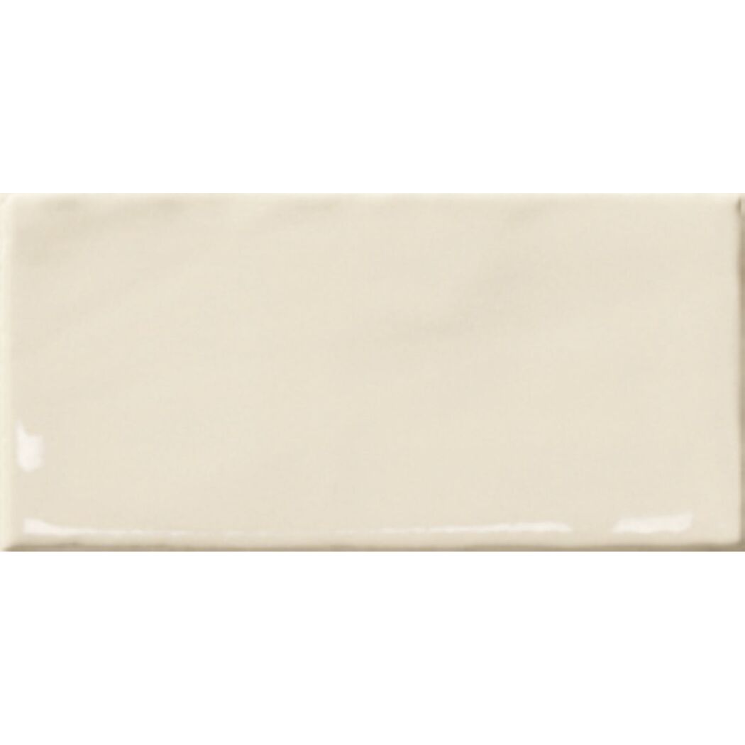 Beige Wandfliese glänzend