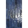 Blaue glänzende Wandfliesen