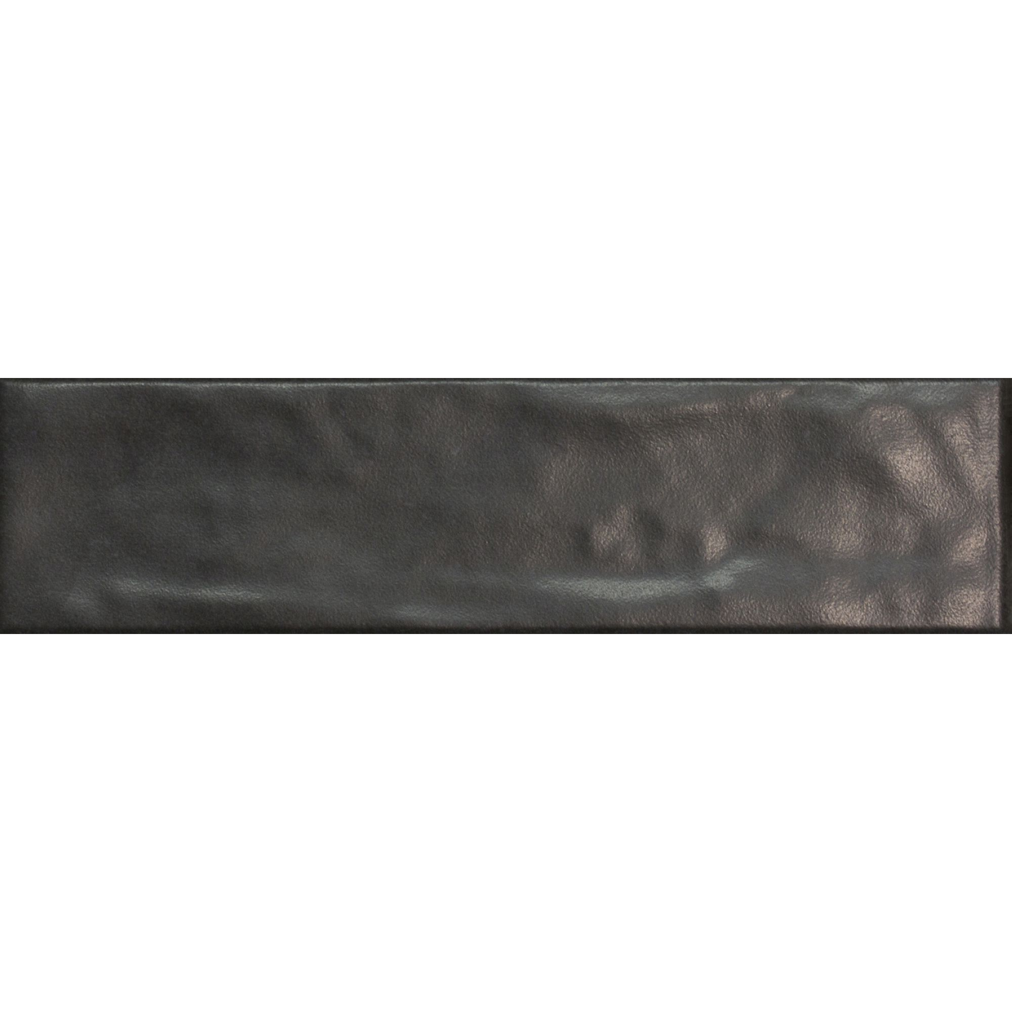 Wandfliese 'Tempo' grau/schwarz nuanciert 6,5 x 25 cm + product picture
