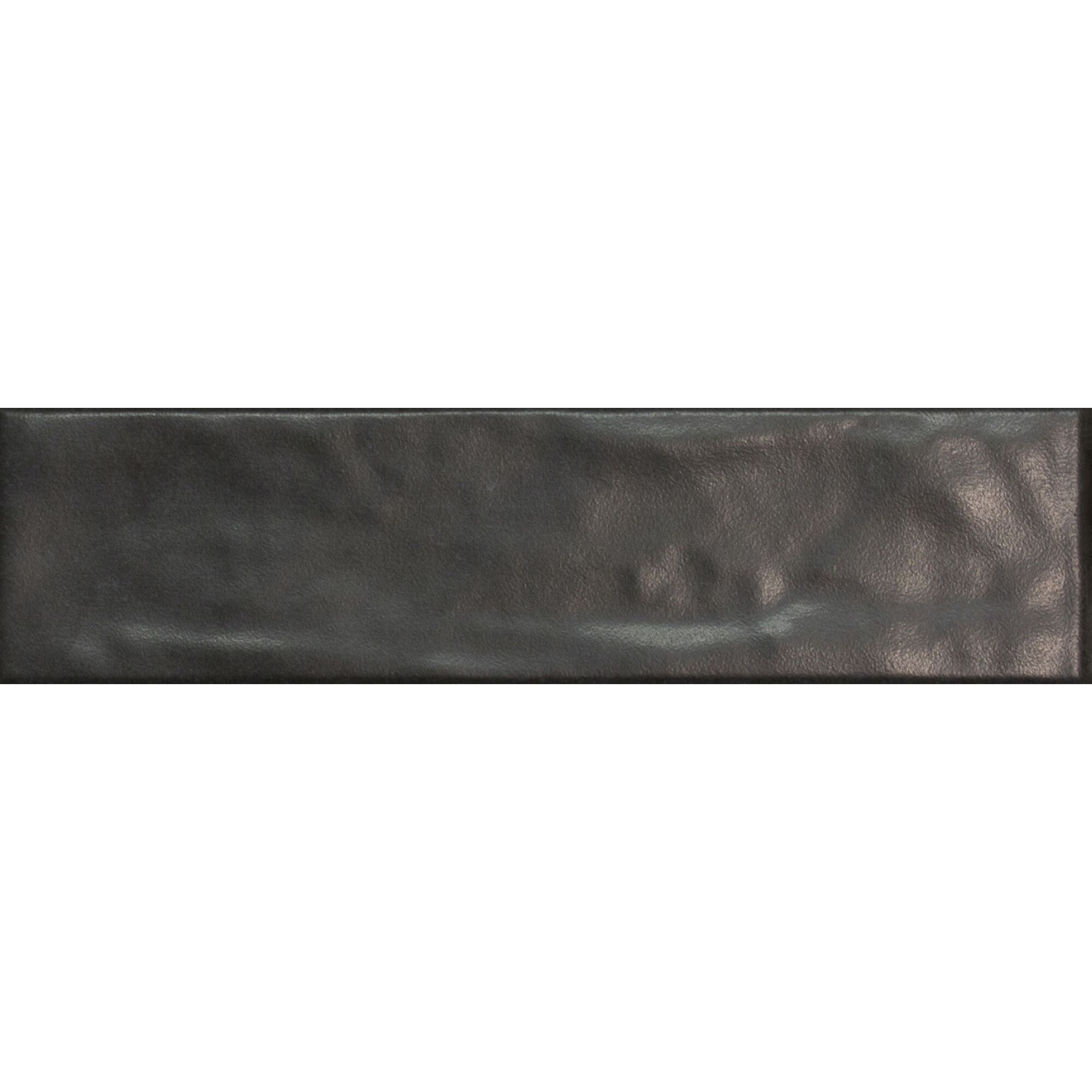 Graue Wandfliese Tempo grafito mat