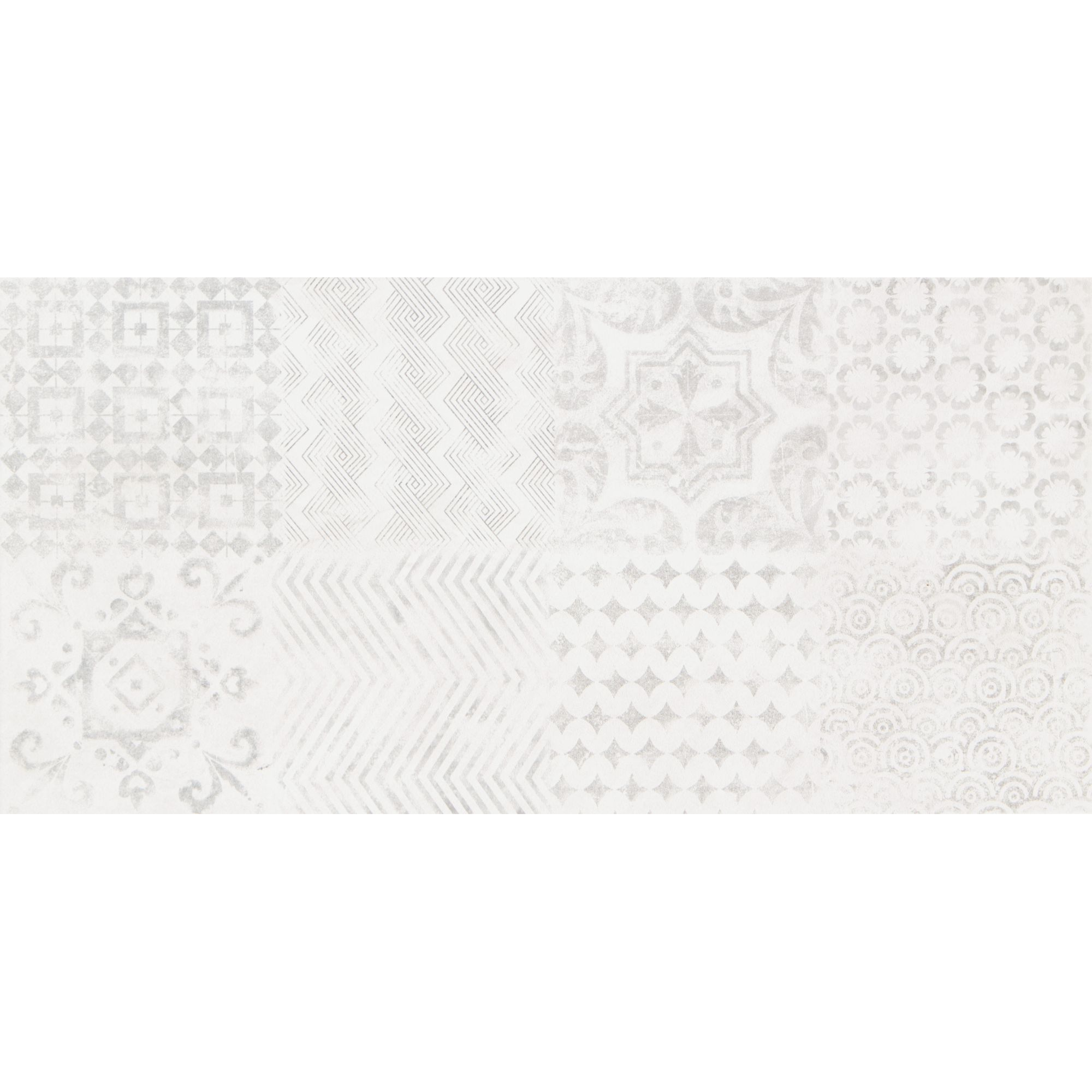 Dekorfliese 'Ella' Steingut 29,8 x 59,8 cm grau strukturiert matt + product picture