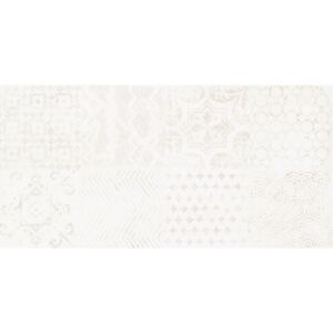 Dekorfliese 'Ella' Steingut 29,8 x 59,8 cm beige strukturiert matt