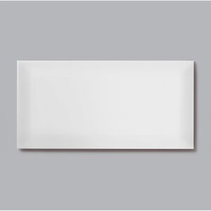 Wandfliese 'Metrotiles' weiß 9,8 x 19,8 x 0,68 cm