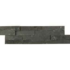 Verblender 'Brickstone' schwarz 55 x 15 cm