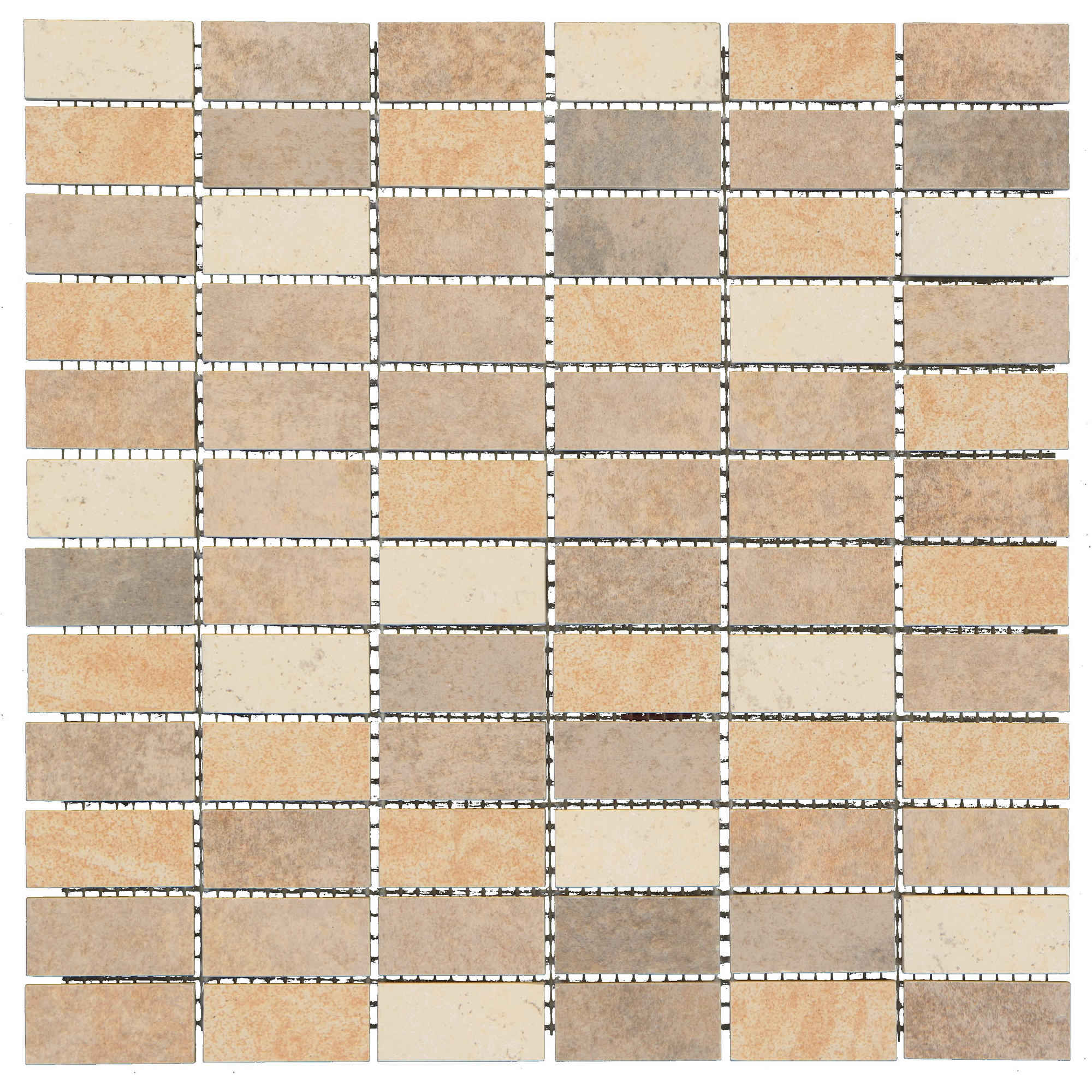 Mosaikfliese 'Kesme' Feinsteinzeug beige 29,5 x 29,5 cm + product picture