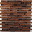 Mosaikfliese 'Diamond brown' 29,8 x 30,4cm